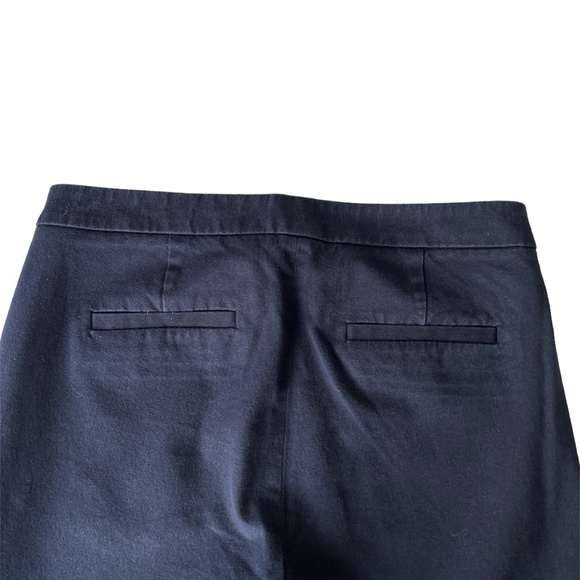 J Crew Martie Blue Stretch Cropped Pants Size 2 - Picture 8 of 14